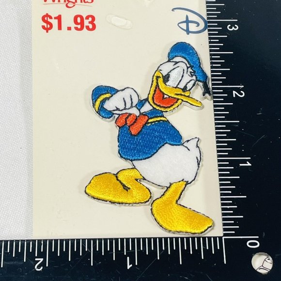 Wright's Disney Home Mickey Collection Iron On Patch Daffy Duck Quick And Easy - Picture 6 of 6